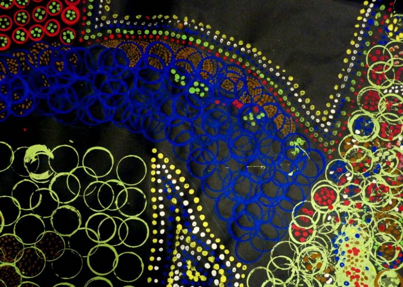 Group work 4- Art and Design- Paint and Stamp